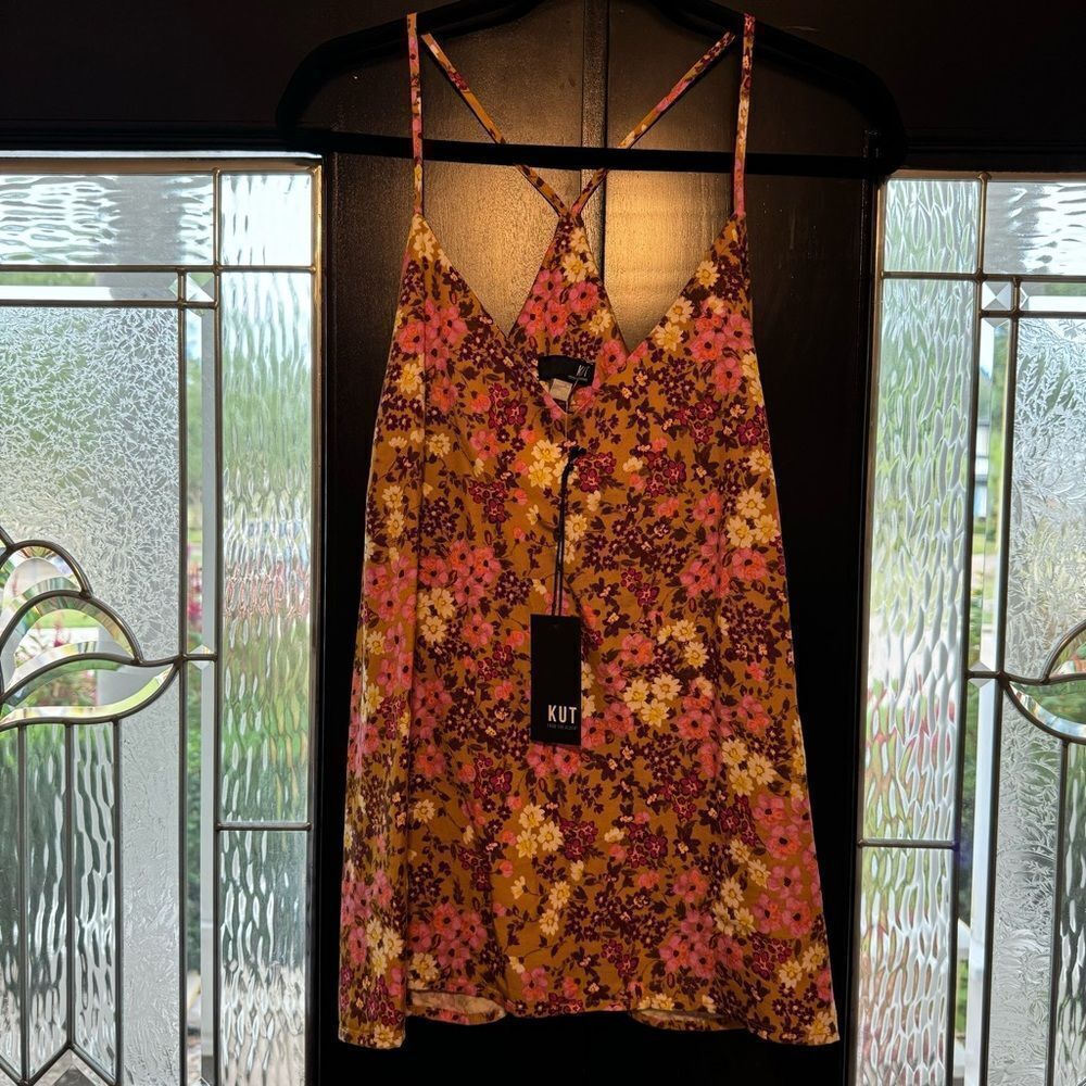 NWT KUT from the Kloth Gianina Camisole Racerback Tank Top Size XL - Picture 2 of 6